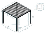 Suntecta Allegra mit Kurbel