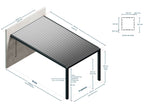 Suntecta Allegra mit Kurbel